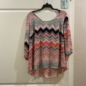 Multiple Colored Blouse